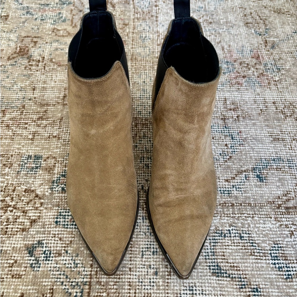 DESIGNER Acne Studios Suede Ankle Boots